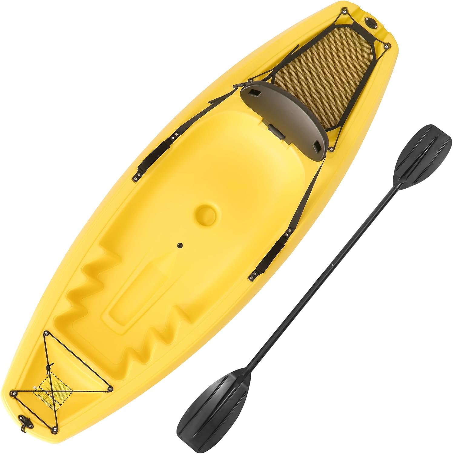 Fishing Kayak Sit In - Kayak dengan Dayung 6,5 FT, Perahu